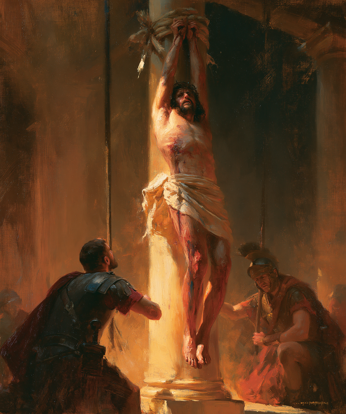 La Flagelación de Cristo - Impresionista · Retrato n° 17 - Arte cristiano