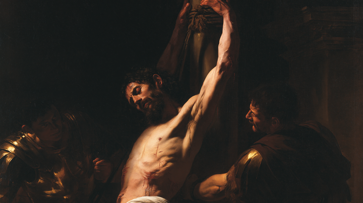 La Flagelación de Cristo - Negro y dorado · Paisaje n° 2