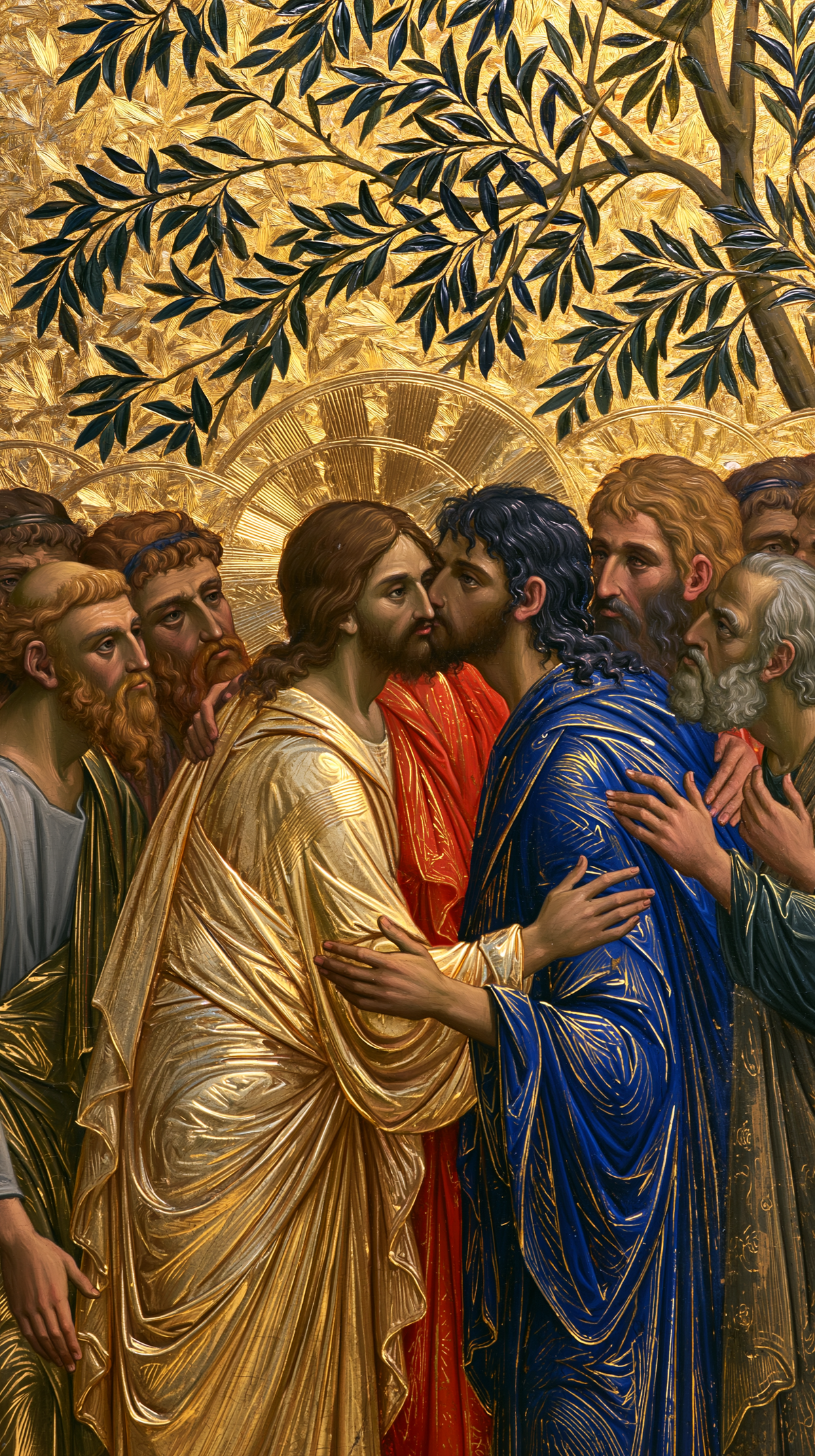 La Flagelación de Cristo - Sagrado Dorado · Retrato n° 2