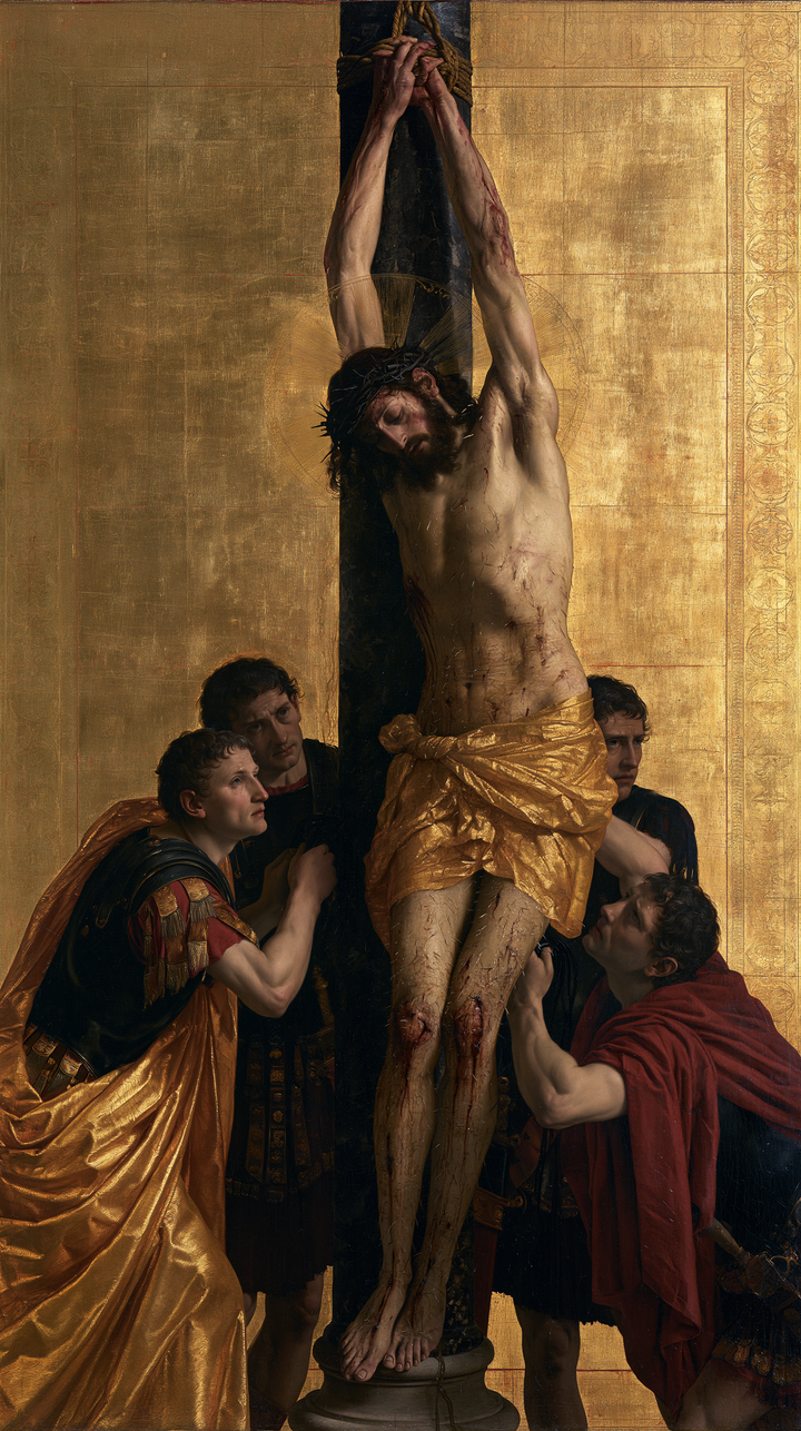 La Flagelación de Cristo - Sagrado Dorado · Retrato n° 3