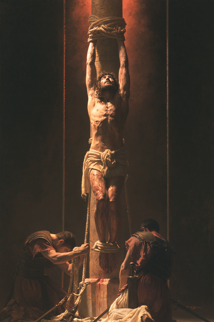 La Flagelación de Cristo - Símbolo central · Retrato n° 3