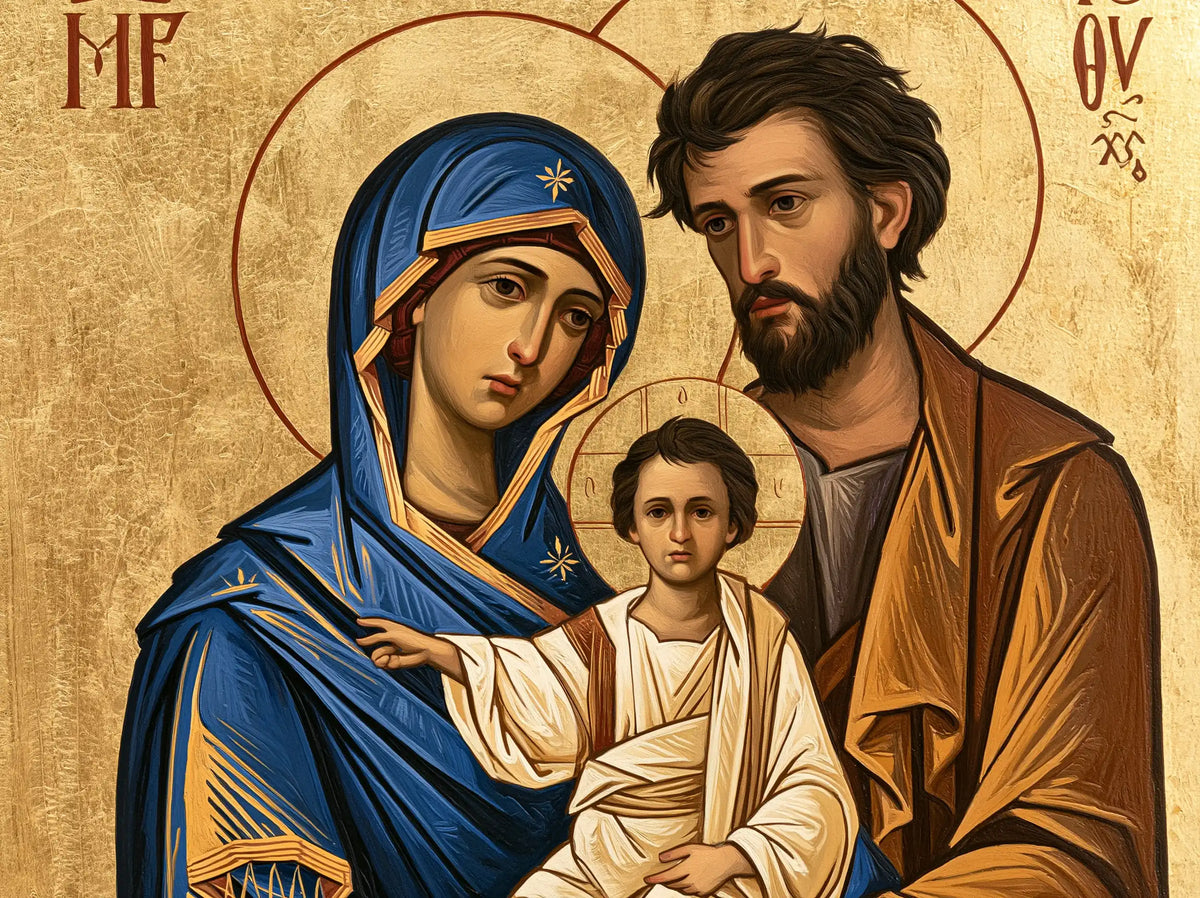 The Holy Family - Contemporary Byzantine · Landscape n° 2