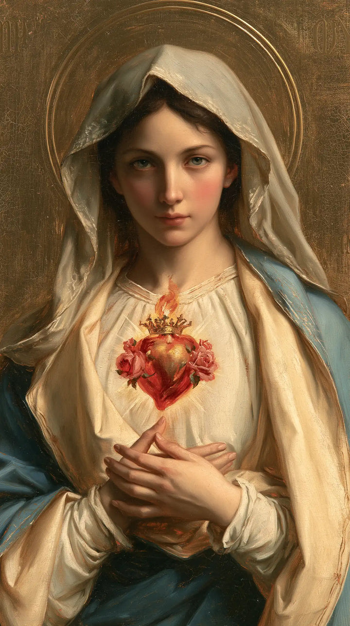 The Immaculate Heart of Mary — The Fine Circle and the Gathered Hands