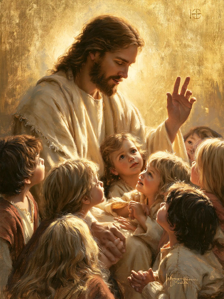 Jesus and the Children — The Fair Face beside the Sleeve