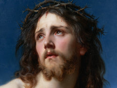 Jesus Crowned with Thorns — The Crown Forced down in the Guardroom