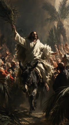 Jesus Enters Jerusalem – Theatrical Baroque · Portrait no. 4