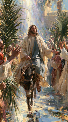 Jesus Enters Jerusalem – Impressionist · Portrait no. 7