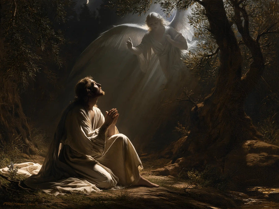 Jesus in Gethsemane — The Meeting in the Golden Ray