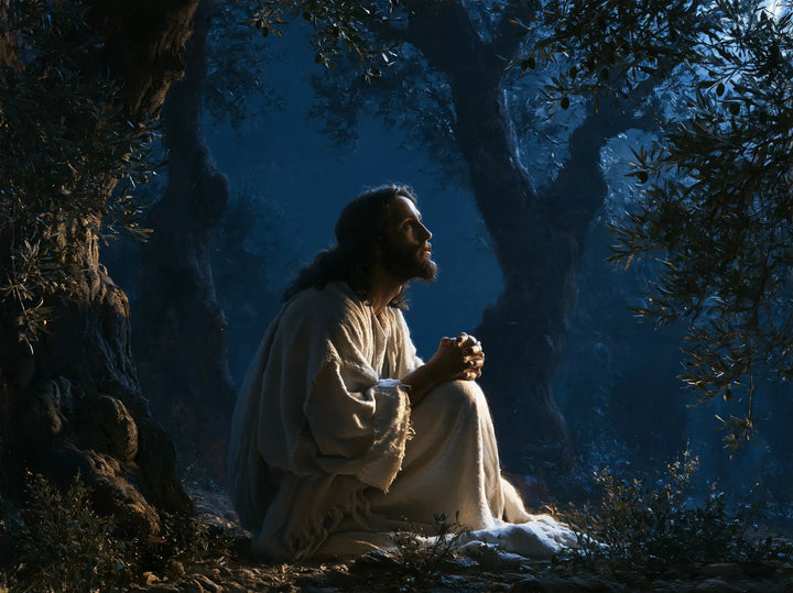 Jesus in Gethsemane — The Profile in the Midnight Clearing