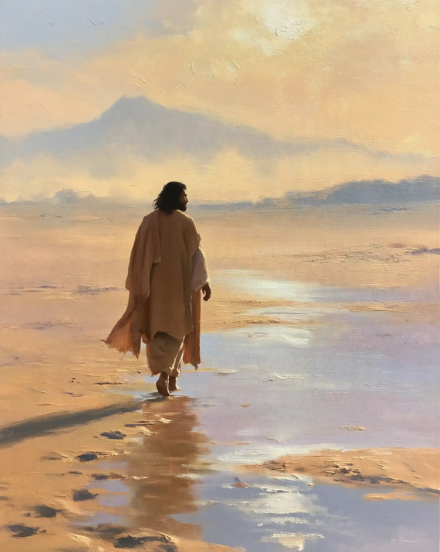 Jesus in the Desert - Impressionist · Portrait n° 25