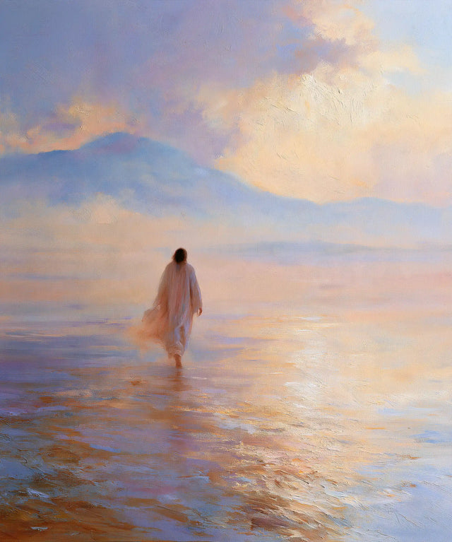 Jesus in the Desert — The Distant Step in the Colours of Silence