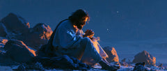 Jesus in the Desert — Contemplation beside the Rosy Rocks