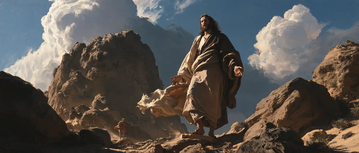 Jesus in the Desert - Theatrical Baroque · Landscape n° 25