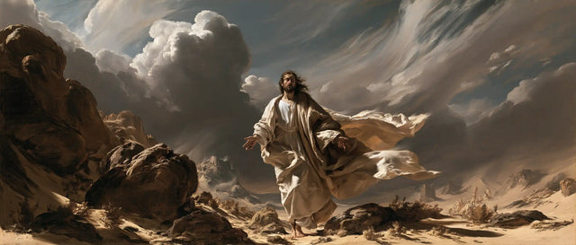 Jesus in the Desert - Theatrical Baroque · Landscape n° 26