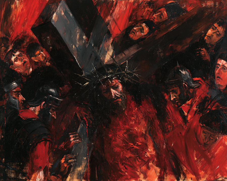 El Vía Crucis - Expresionista · Paisaje n° 5