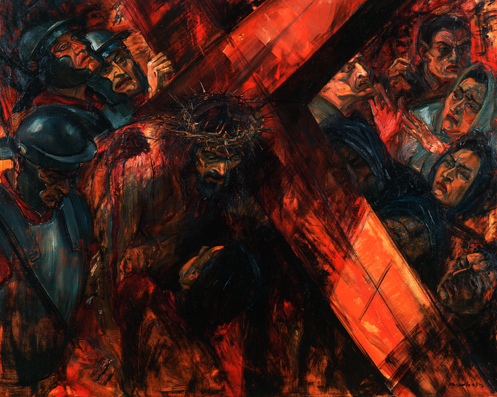 El Vía Crucis - Expresionista · Paisaje n° 6