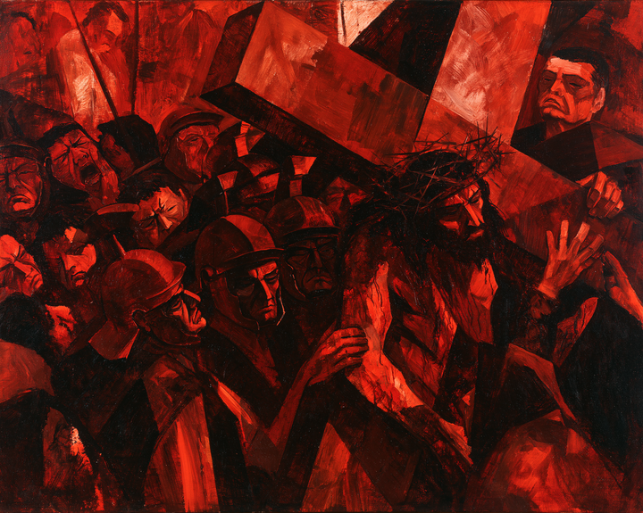 El Vía Crucis - Expresionista · Paisaje n° 7