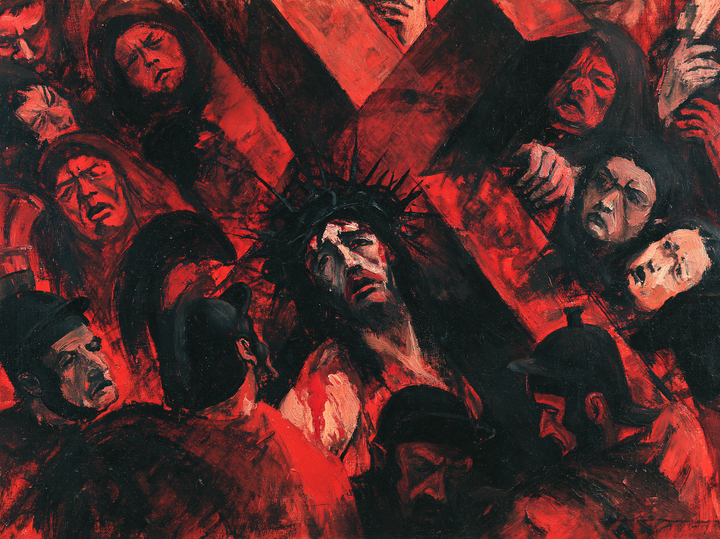 El Vía Crucis - Expresionista · Paisaje n° 9