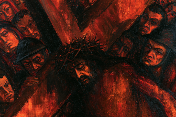 El Vía Crucis - Expresionista · Paisaje n° 14