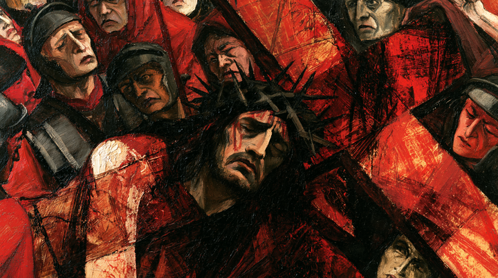 El Vía Crucis - Expresionista · Paisaje n° 18
