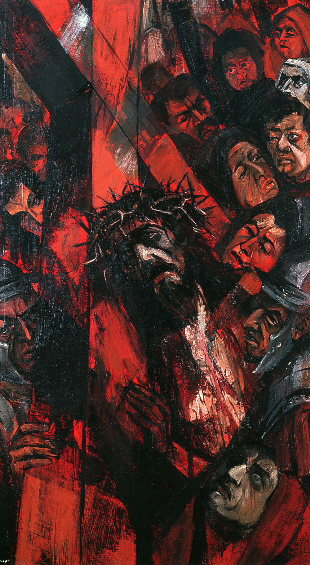 El Vía Crucis - Expresionista · Retrato n° 5 - Arte cristiano
