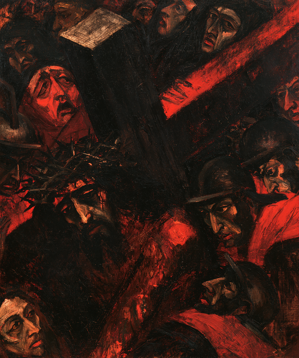 El Vía Crucis - Expresionista · Retrato n° 18 - Arte cristiano