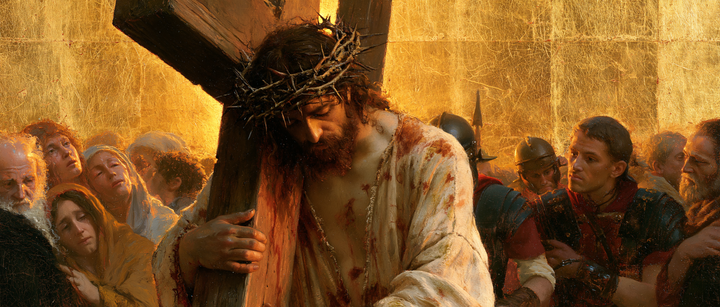 El Vía Crucis - Sagrado Oro · Paisaje n° 14