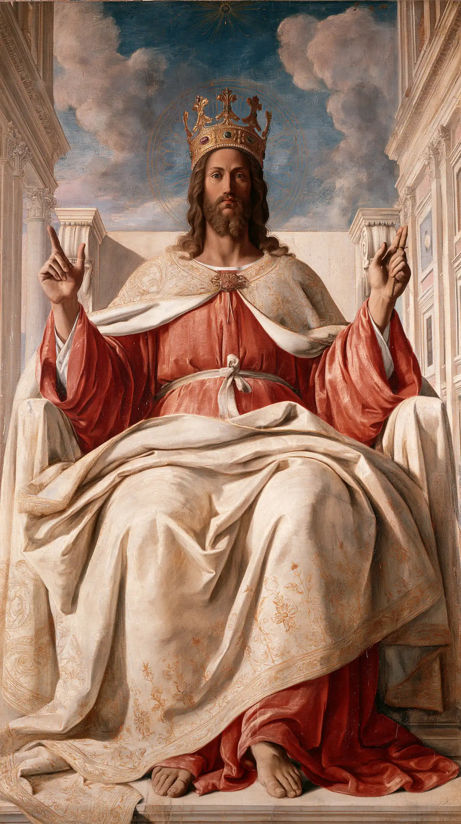 Jesus the King - Florentine Renaissance · Portrait n° 6