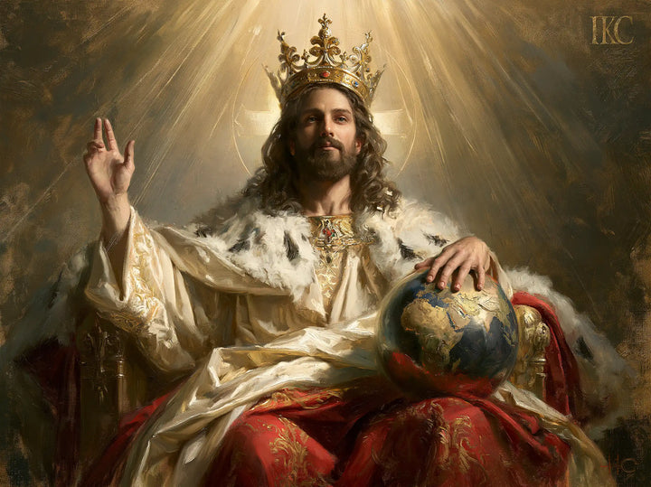 Jesus the King - The Globe of the World · Landscape n° 14
