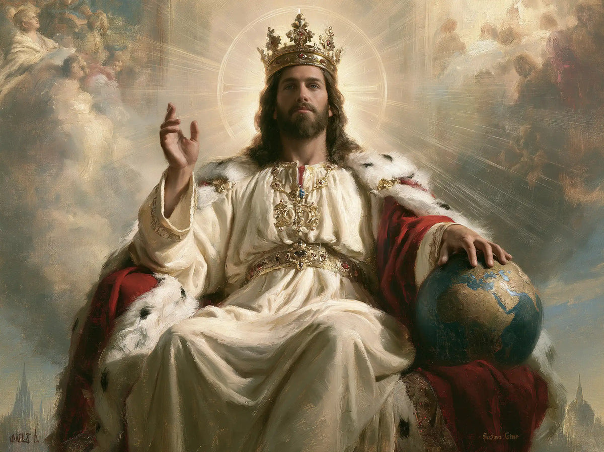Jesus the King — Ermine in Heavenly Light