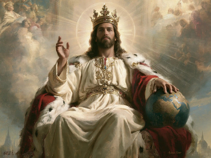 Jesus the King — Ermine in Heavenly Light