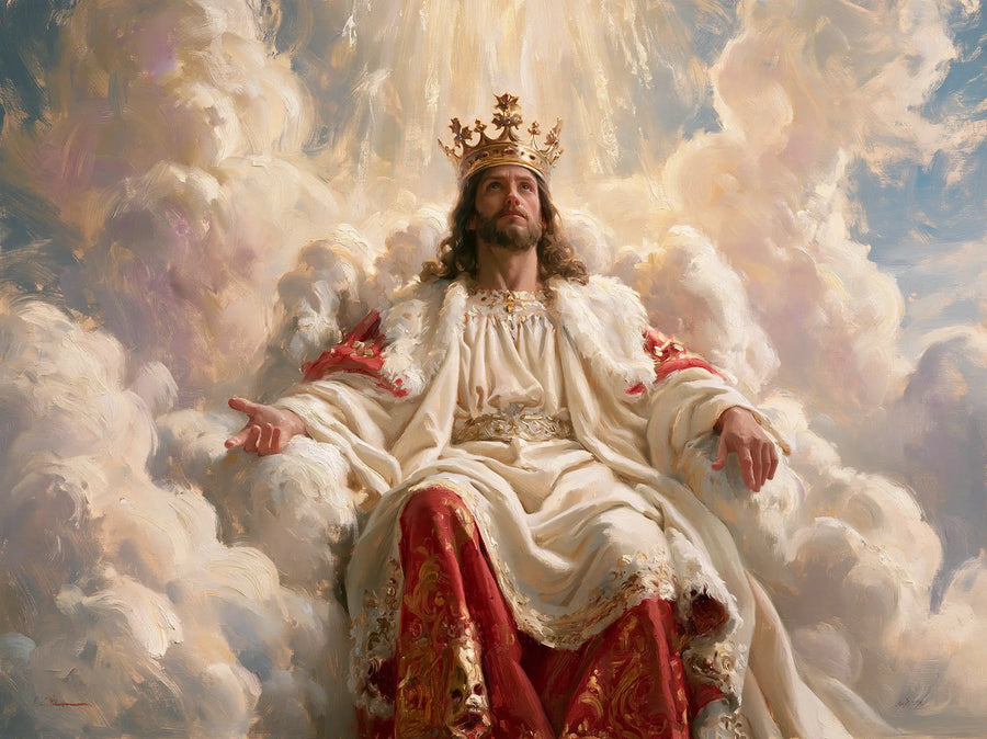 Jesus the King - Impressionist · Landscape n° 6