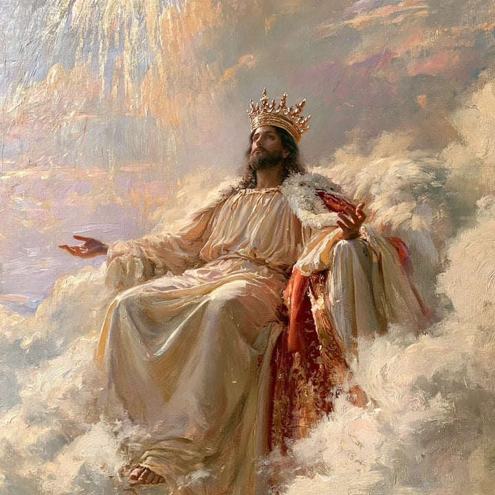 Jesus the King - Impressionist · Square n° 2