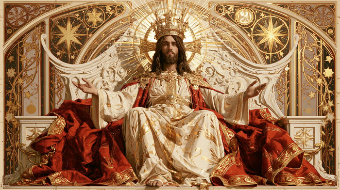 Jesus the King — The Throne of Golden Constellations