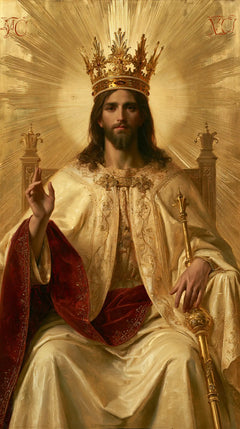 Jesus the King — Majesty in Tawny Light