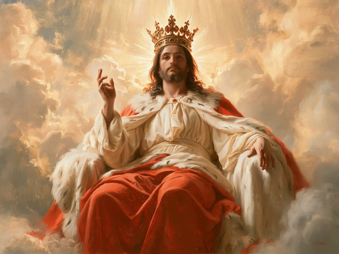 Jesus the King — The Blessing in Coppery Softness