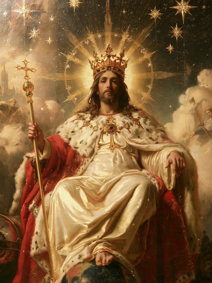 Jesus the King — The Earth at the Foot of the Stellar Sun