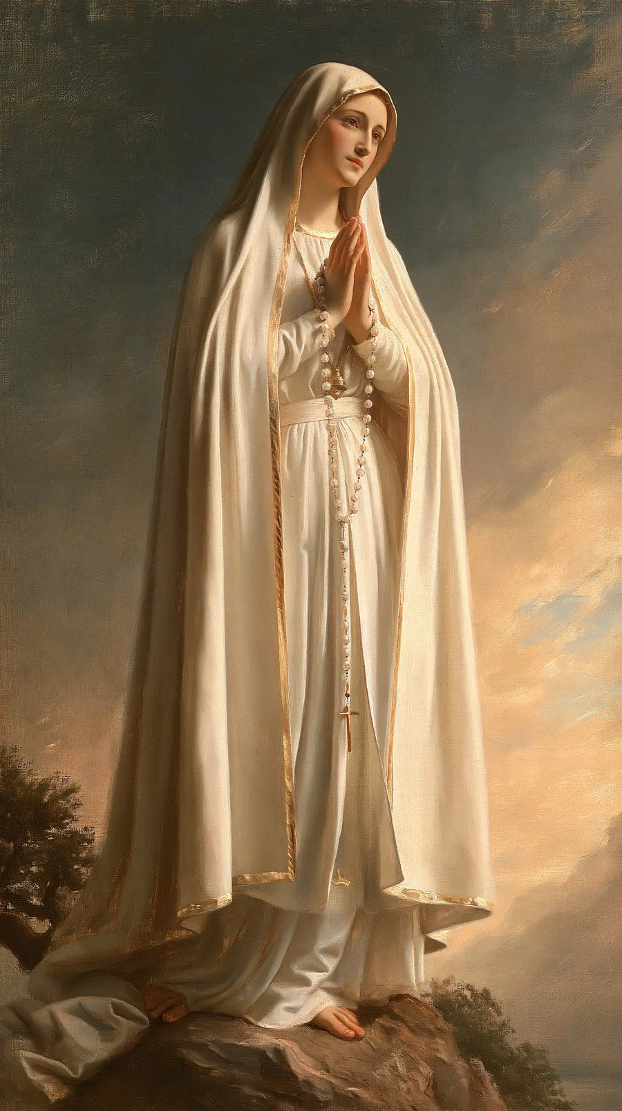 Our Lady of Fatima – Florentine Renaissance · Portrait no. 7