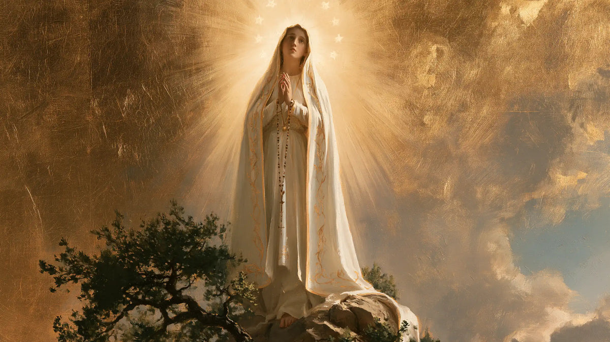 Our Lady of Fatima – Sacred Gold · Landscape no. 10
