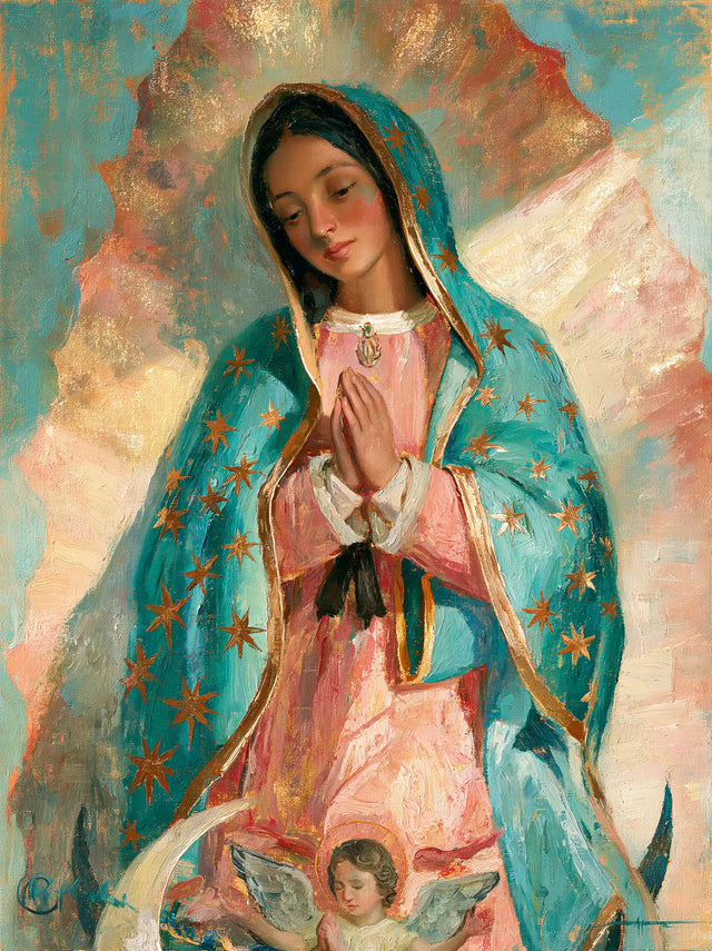 Our Lady of Guadalupe – Impressionist · Portrait no. 11