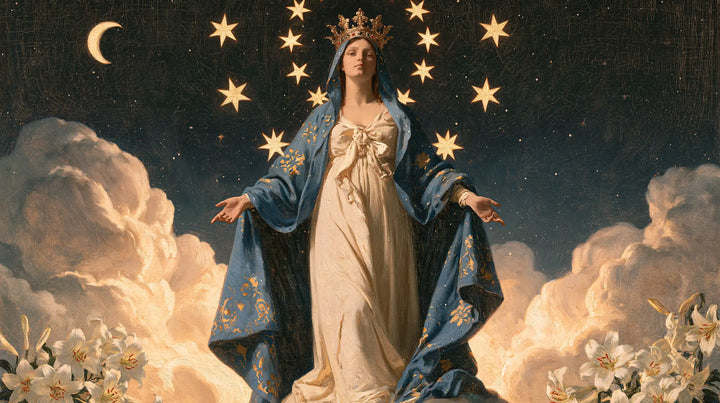 Mary, Queen of Heaven — The Crescent Watches over the Queen