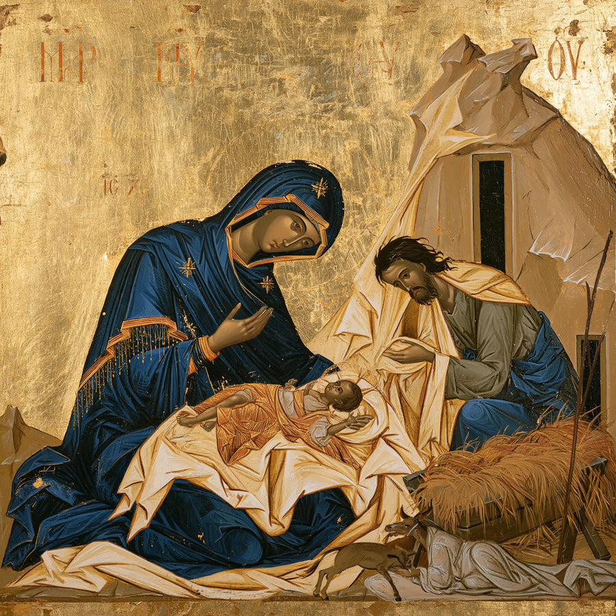 The Nativity - Contemporary Byzantine · Square n° 2