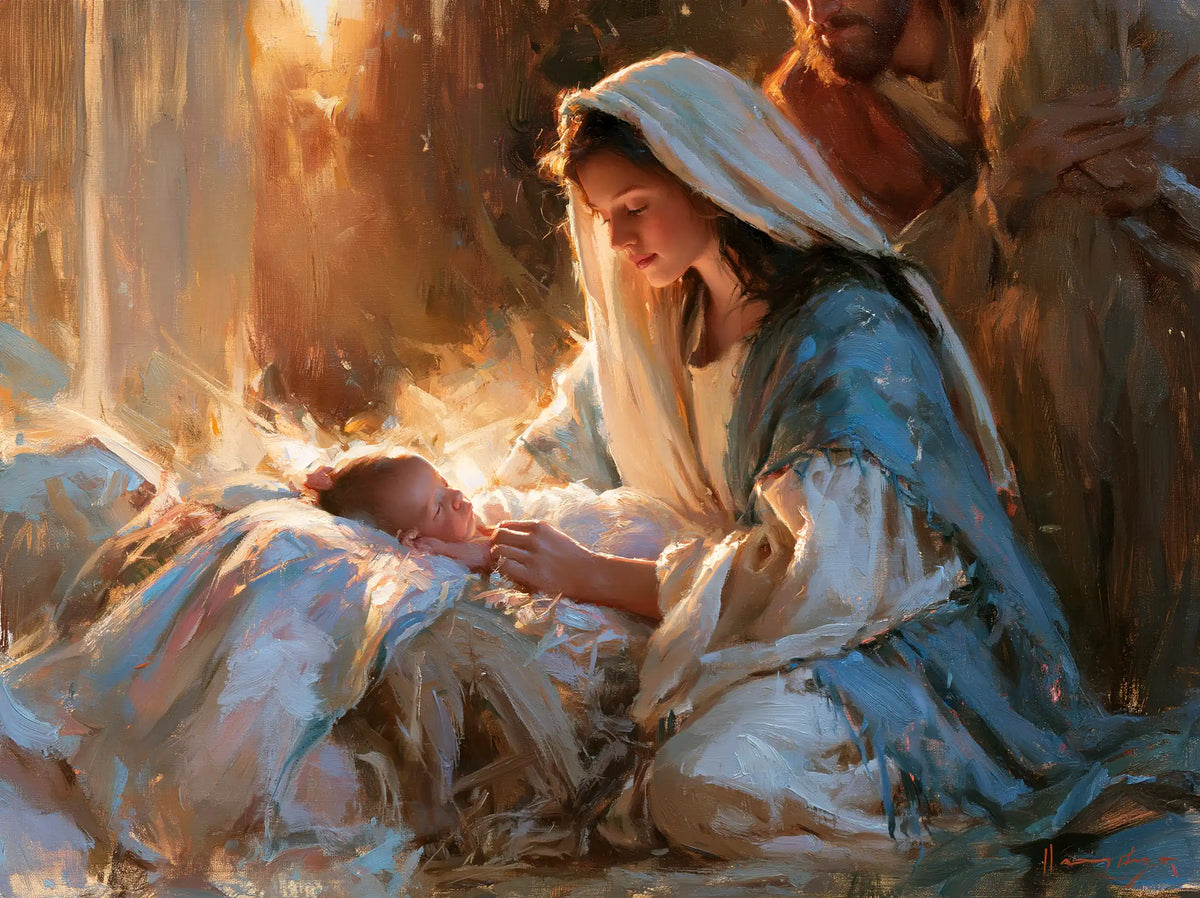 The Nativity - Impressionist · Landscape n° 1