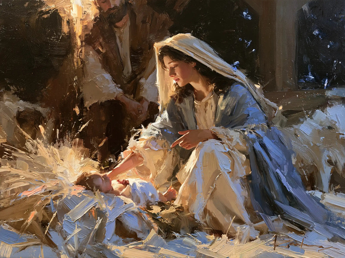 The Nativity — The Caress Amid the Sparkles