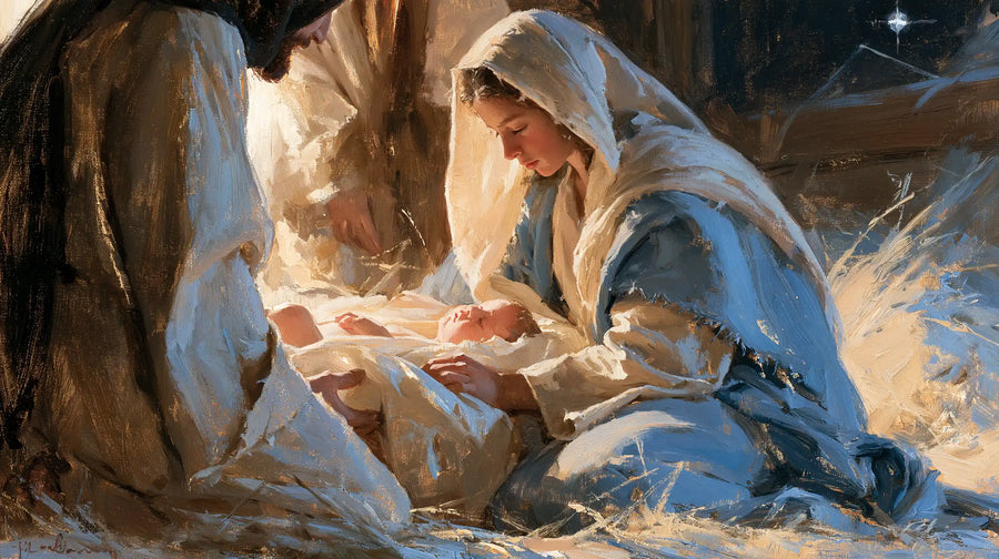 The Nativity - Impressionist · Landscape n° 16