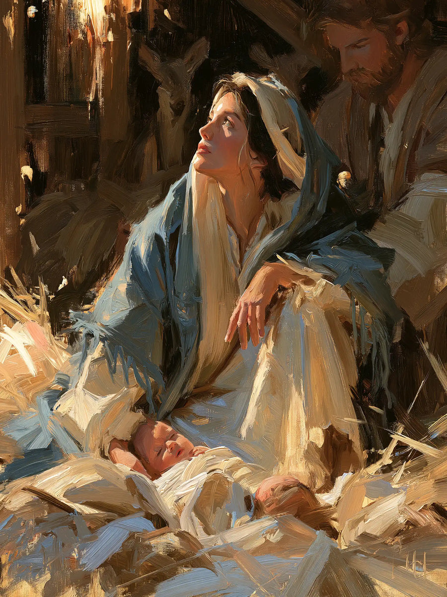 The Nativity - Impressionist · Portrait n° 17