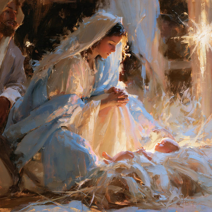 The Nativity - Impressionist · Square n° 11