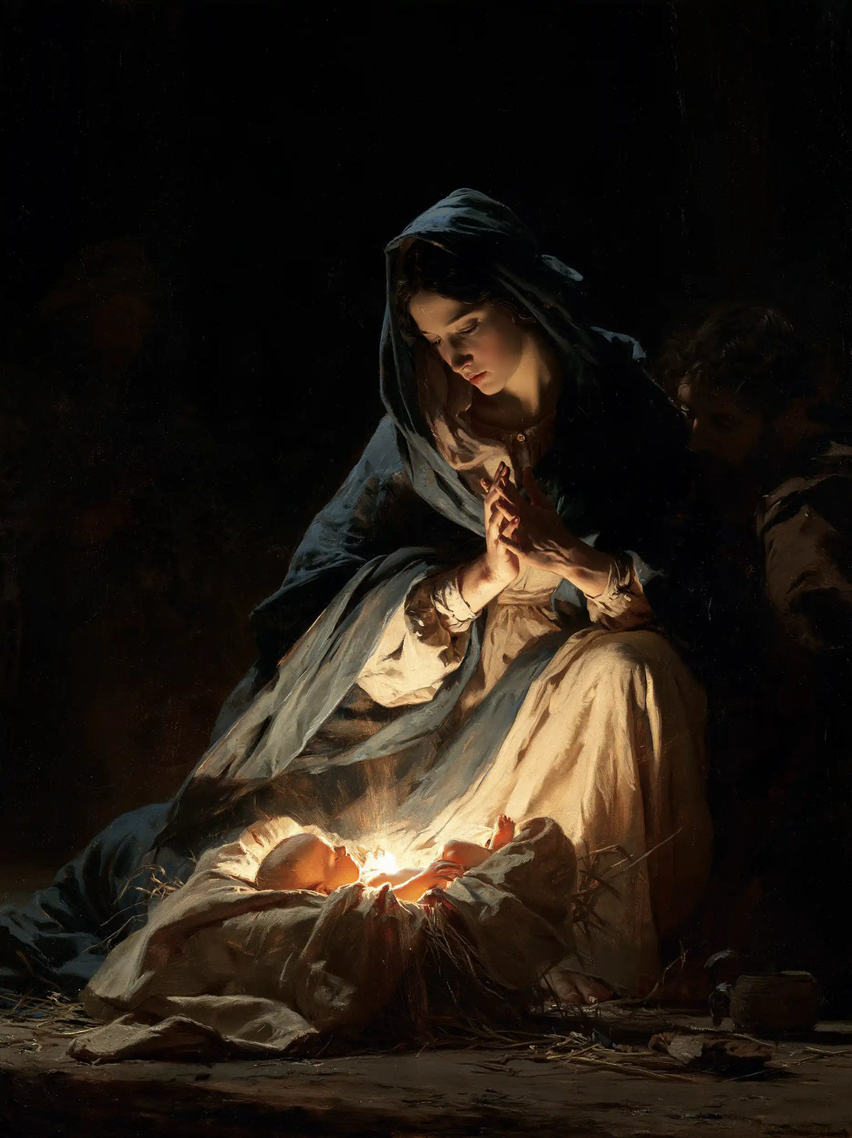 The Nativity - Infant Jesus as Divine Light · Portrait n° 11
