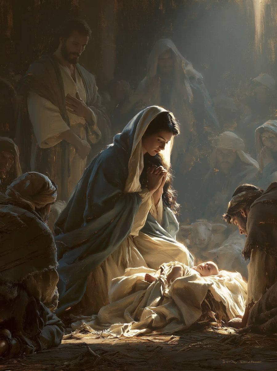 The Nativity - Mary and the Shepherds · Portrait n° 11
