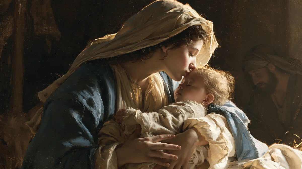 The Nativity — The Kiss Upon the Golden Curls